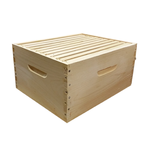 Deep Hive Body, Complete, Assembled with Frames & Wax Foundation