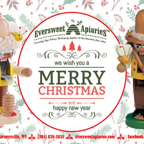 Merry Christmas  Gift Card – Beekeeper Nutcrackers