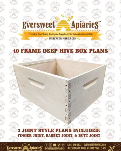 10 Frame Deep Hive Box Plans