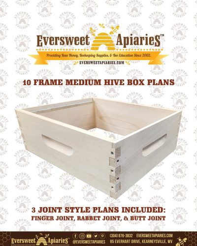 10 Frame Medium Hive Box Plans