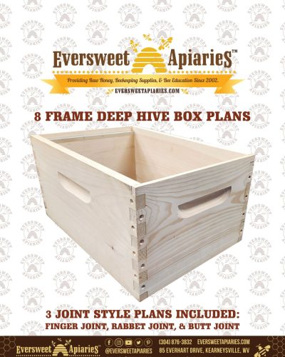 8 Frame Deep Hive Box Plans