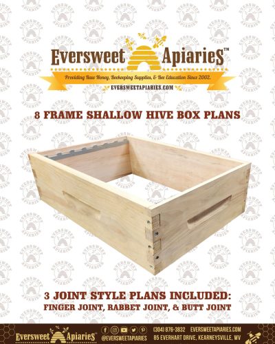 8 Frame Shallow Hive Box Plans