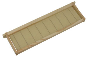 Assembled shallow frame